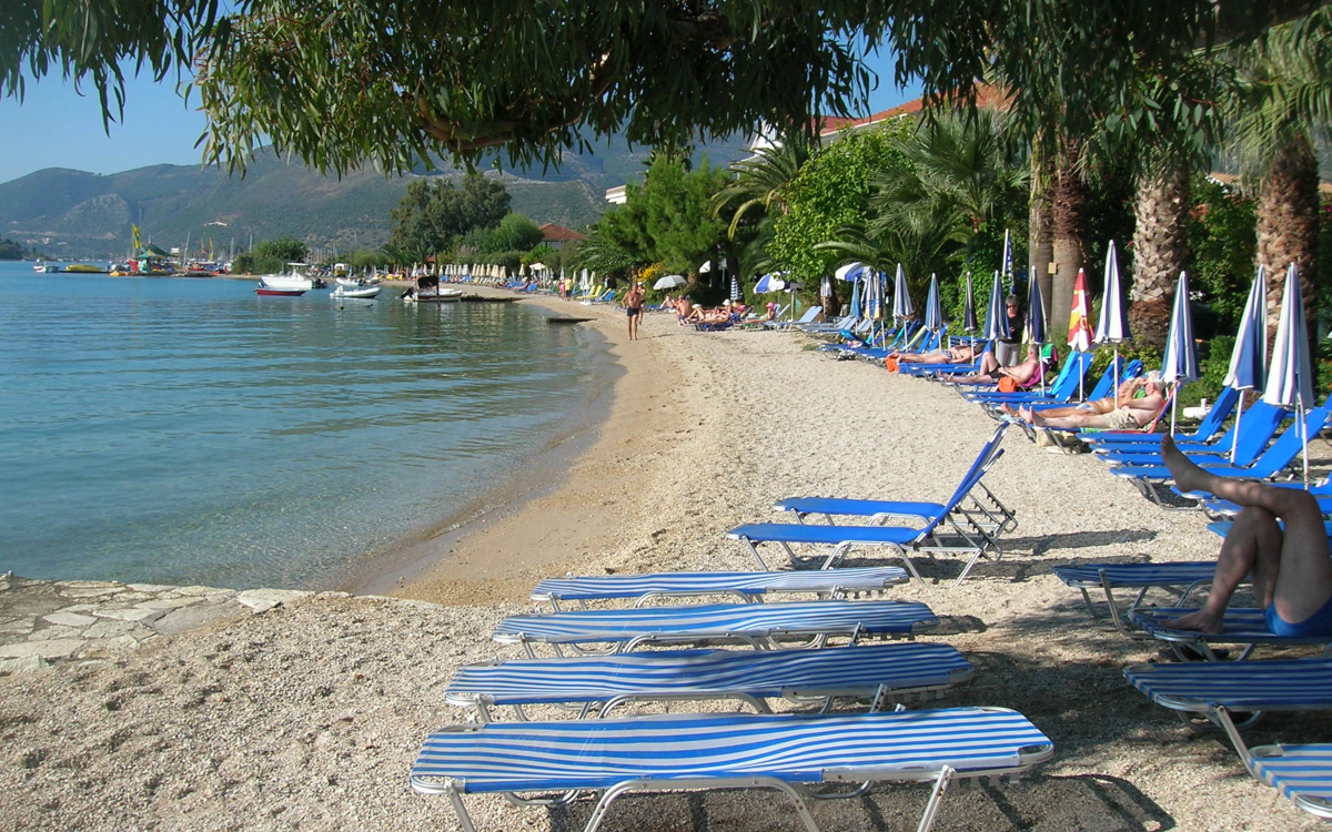 plaža eva beach nidri